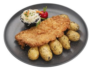 Kotlet schabowy Відбивна з свинини та молода картопля (350g)
