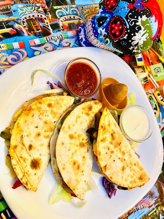 Quesadilla champignones