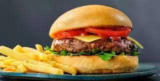 Yaji Beef Burger & Fries