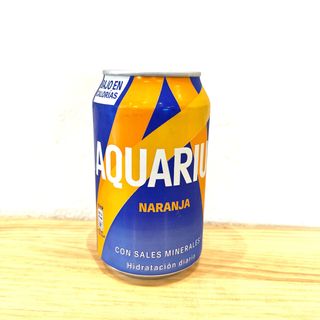 Aquarius Naranja lata 330ml.
