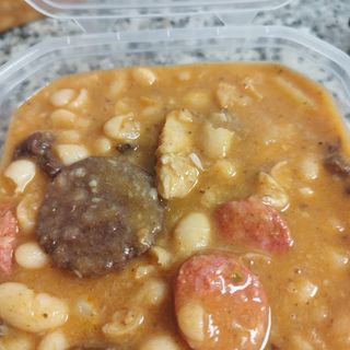 Estofado habichuelas blancas 