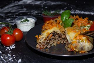 Gołąbki z kaszą i grzybami 300g