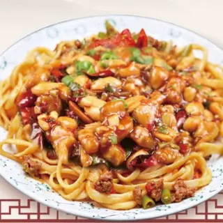 Noodles / Rice Add Kung-Pao Chicken