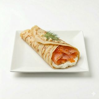 Salmó Amb Crema De Formatge