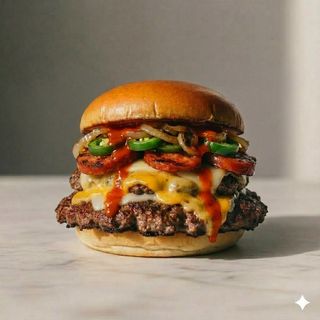 Spicy burger