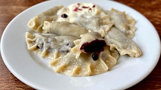 Pierogi z Jagodami