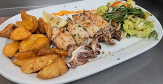 Calamar a la plancha