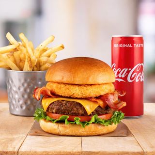 Original Legendary Burger + Fries + Coca cola
