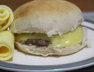 Hamburguesa con queso