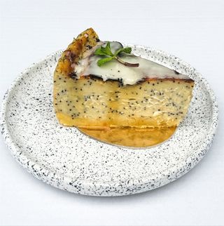 Sernik mak-pomarańcza