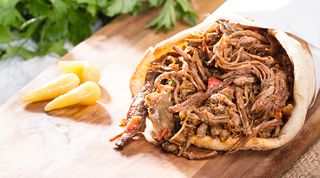 Kebab w cieście z samym mięsem