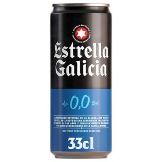 Cerveza Estrella Galicia 0,0 (330 ml.)
