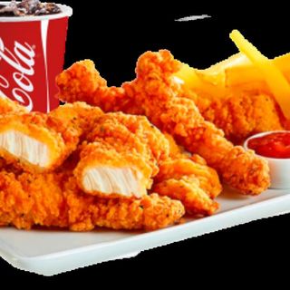 menu fingers de pollo