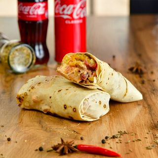 донер куриный с сырный соус