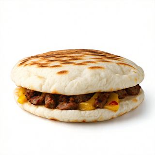 Arepa de chicharrón