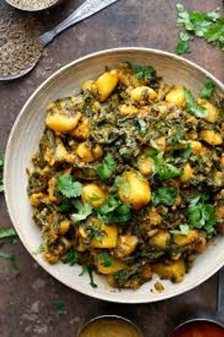 Aloo palak