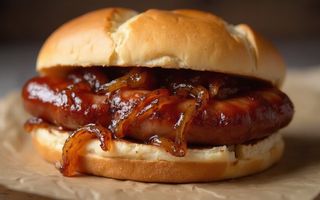 Panino salsiccia e cipolla