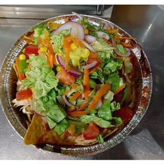 Nachos de pollo