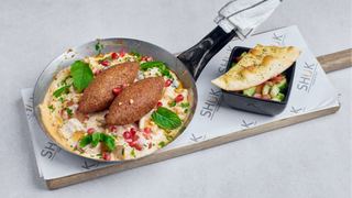 Kibbeh z pieczonymi warzywami