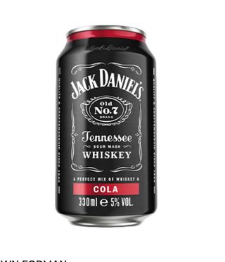 Whisky & Cola in lattina 33 cl