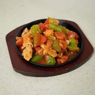 Курица с овощами