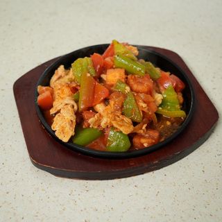 Курица с овощами