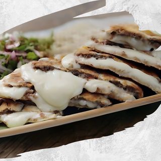 Arayes carne y queso