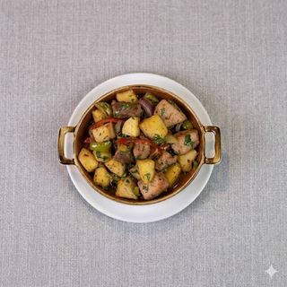 ოჯახური ხბოს ხორცით