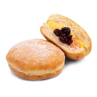 Bomba alla crema pasticciera