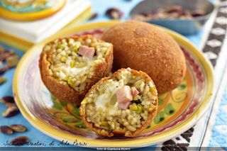 Arancino pistacchio