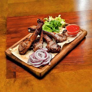 Бараньи ребрышки-гриль