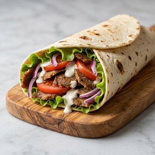 Piadina kebab