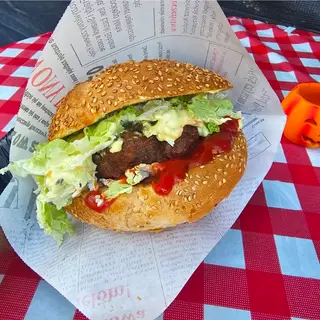 Hamburger PRL z mielonym