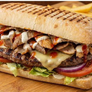 Panini Hamburger Kebab