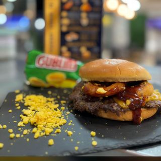 Burger smash gubblings