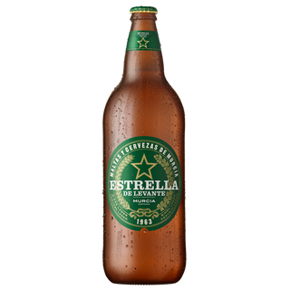 Estrella de Levante Cerveza Botella 100 cl