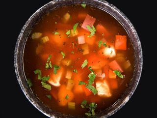 СУП  ГАМБО З КУРКОЮ (300g)
