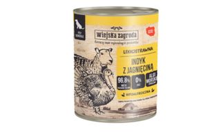 Wiejska Zagroda Indyk Z Jagnięciną 800g