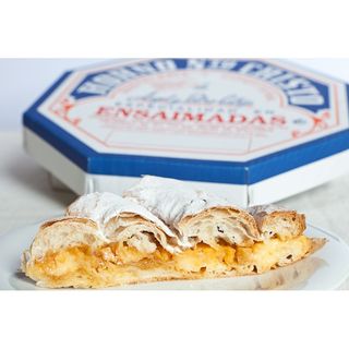 Ensaimada De Crema Pequeña (5 Porciones)