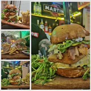 Burger RE-DRWAL z plackiem ziemniaczanym NOWOŚĆ!