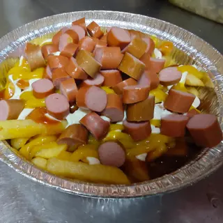 salchipapas