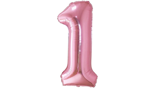 Balon foliowy 92cm różowy 1