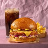 Комбо з чізбургером з курячою котлетою