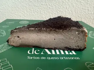 Porción De Tarta De Oreo