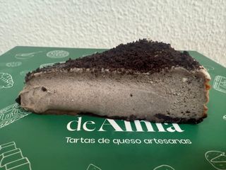 Porción De Tarta De Oreo