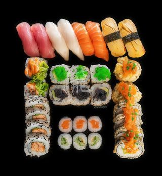 Zestaw Kago sushi set 31szt