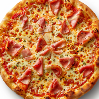 Pizza Jamón y Queso 30cm