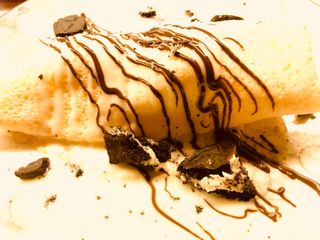 Crepe De Dos Chocolates Con Oreo