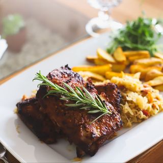 Miodowo-Musztardowe Żeberka Z Grilla