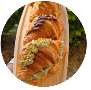 Croissant De Pistache O Nutella 1  Ud.